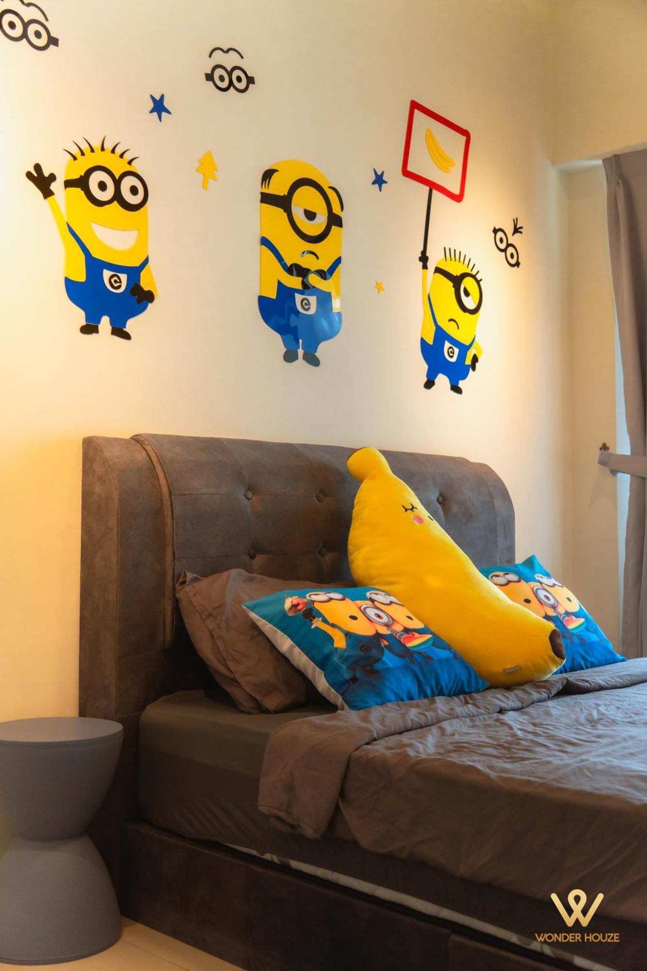 Cartoon Theme Staycation Near Bloomsvale At Oug 10 Mins To Midvalley Pangsapuri *