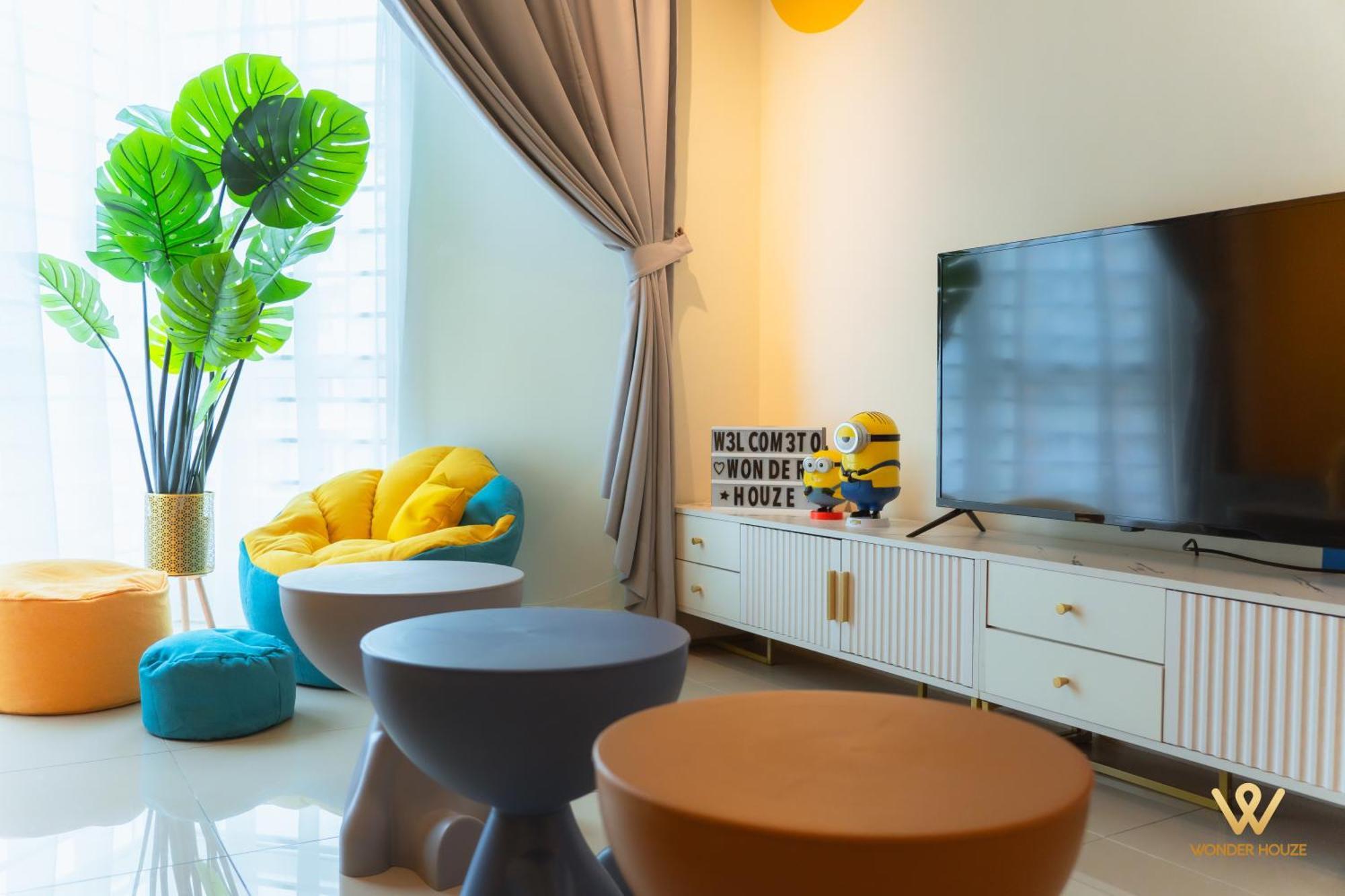 Cartoon Theme Staycation Near Bloomsvale At Oug 10 Mins To Midvalley * Kuala Lumpur