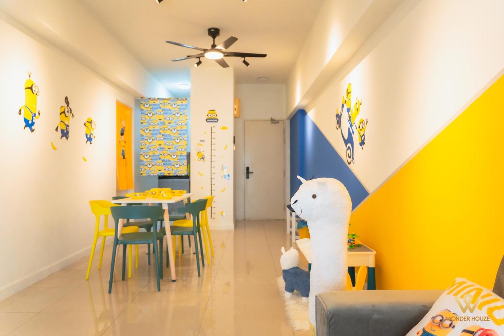 Pangsapuri Cartoon Theme Staycation Near Bloomsvale At Oug 10 Mins To Midvalley