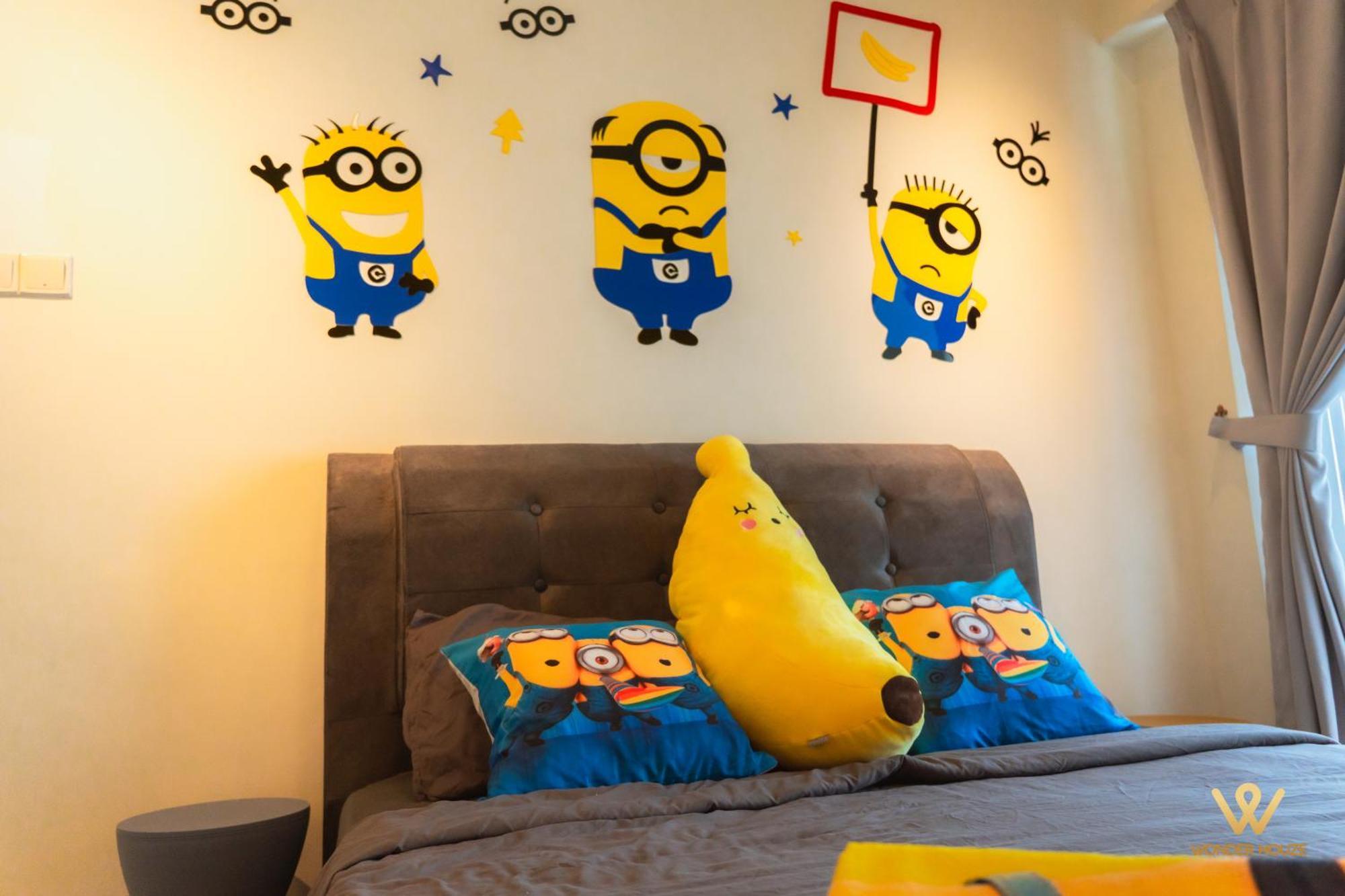 Cartoon Theme Staycation Near Bloomsvale At Oug 10 Mins To Midvalley Kuala Lumpur